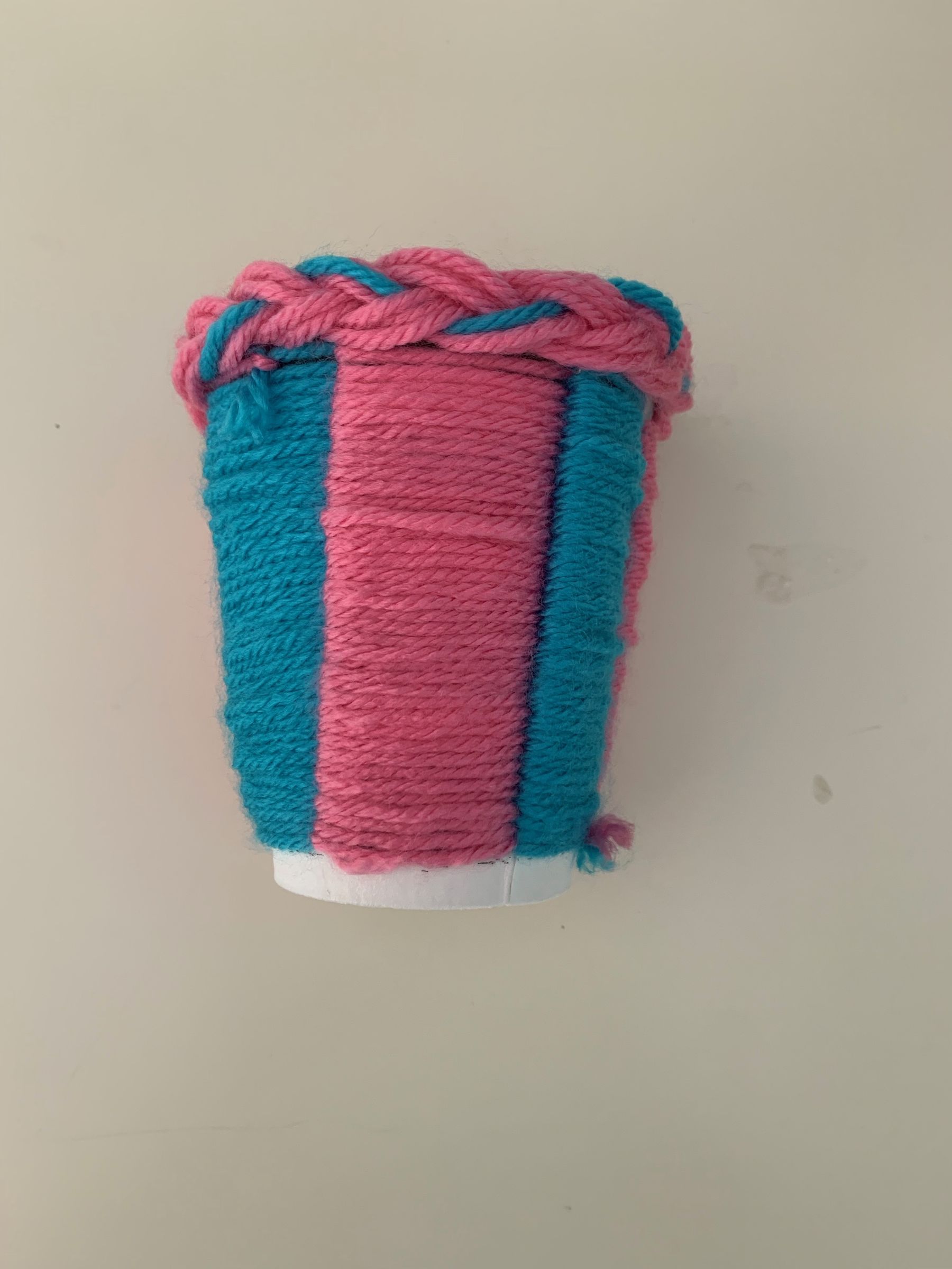 Yarn Flower Pot 3 Steps Instructables