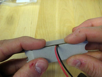 Fold the Circuit Box Into Shape and Glue.
