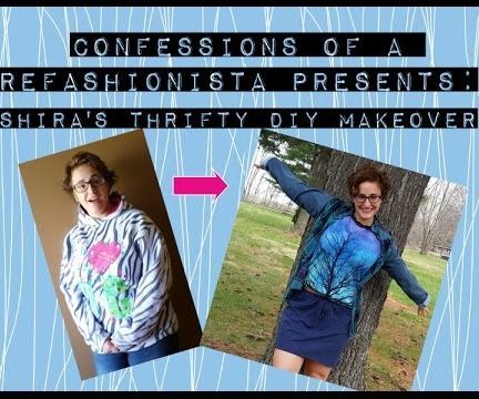 A Thrifty DIY Refashionista Makeover