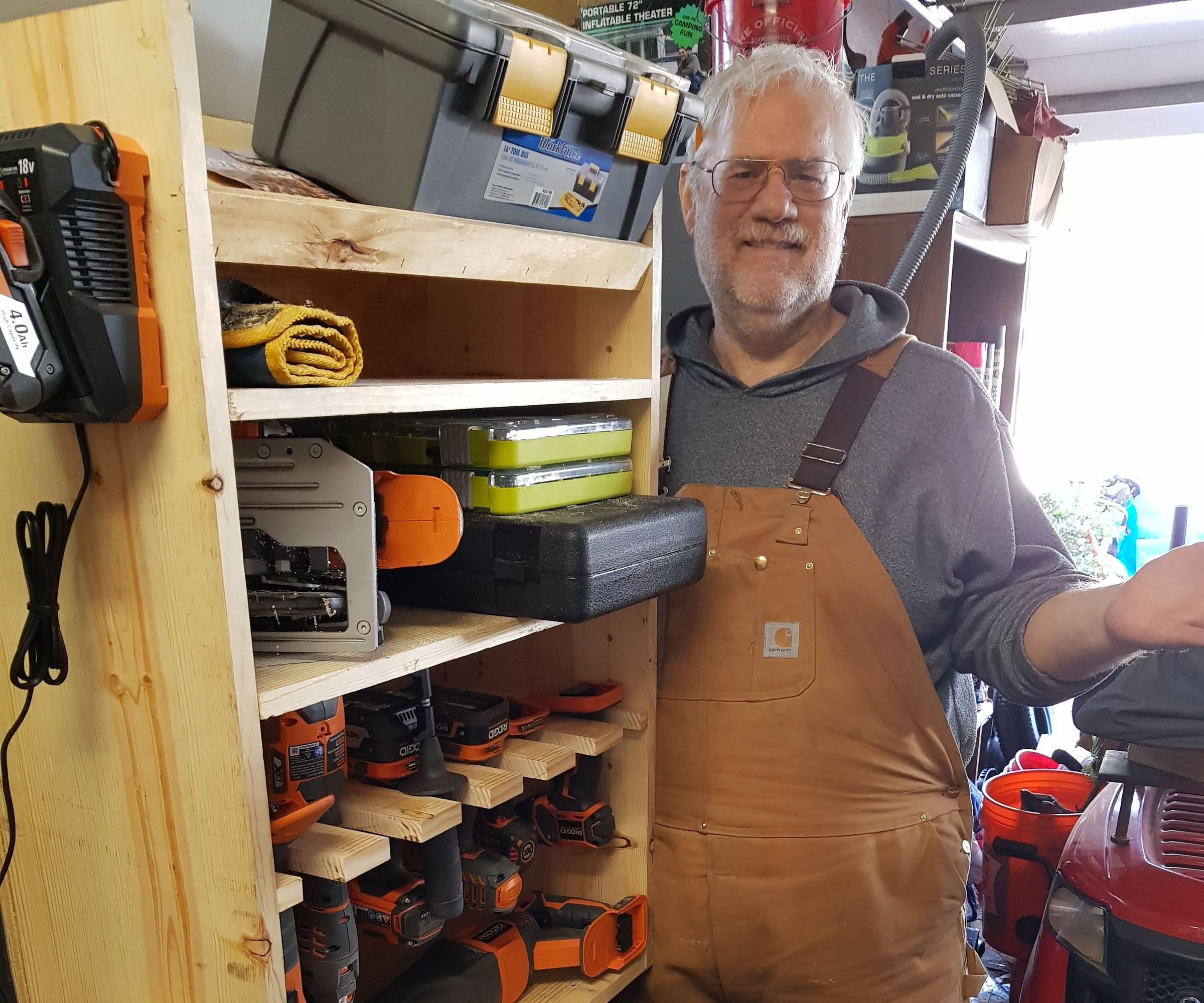 Cordless Drill storage charging