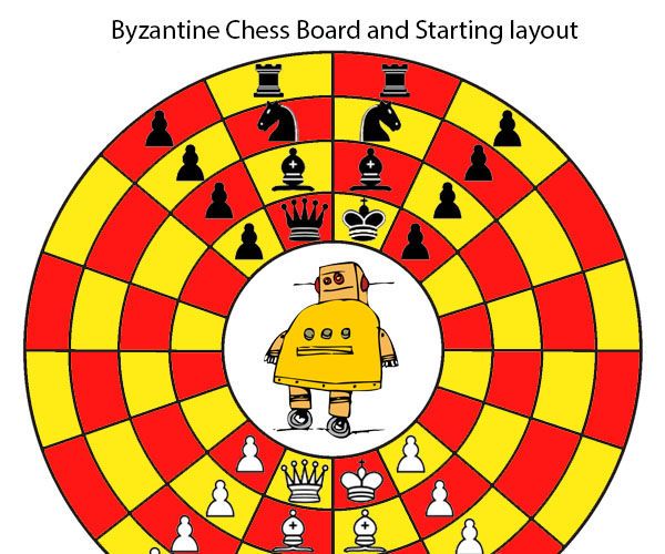Byzantine or Circular Chess How to Setup and Play!