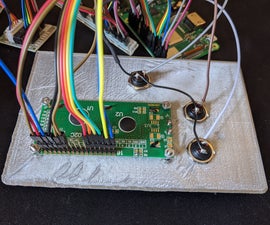 Mount Buttons and LCD Screen