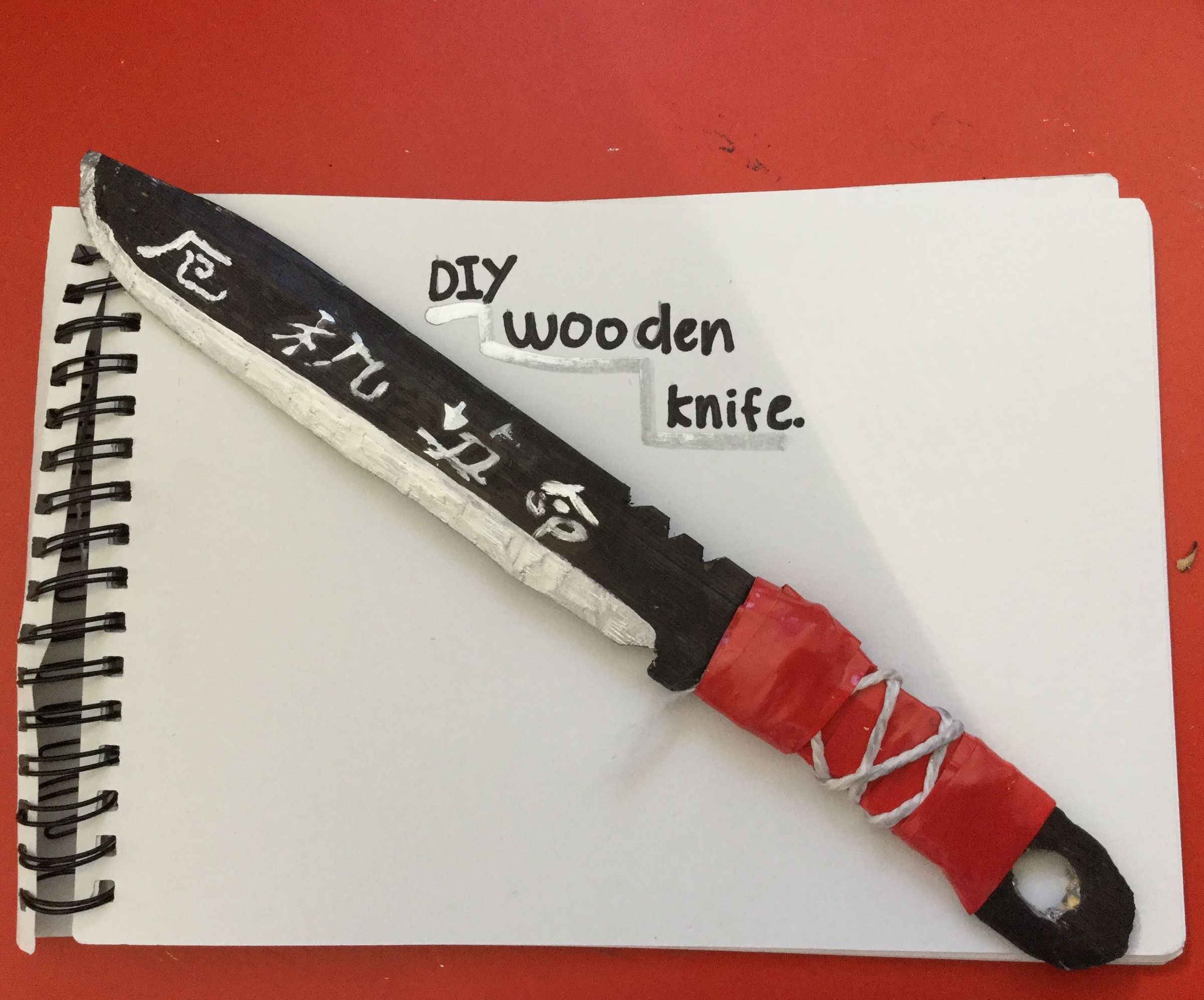 DIY Wooden Ruler Knife