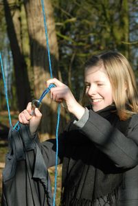 Attach the Loops to the Rope.