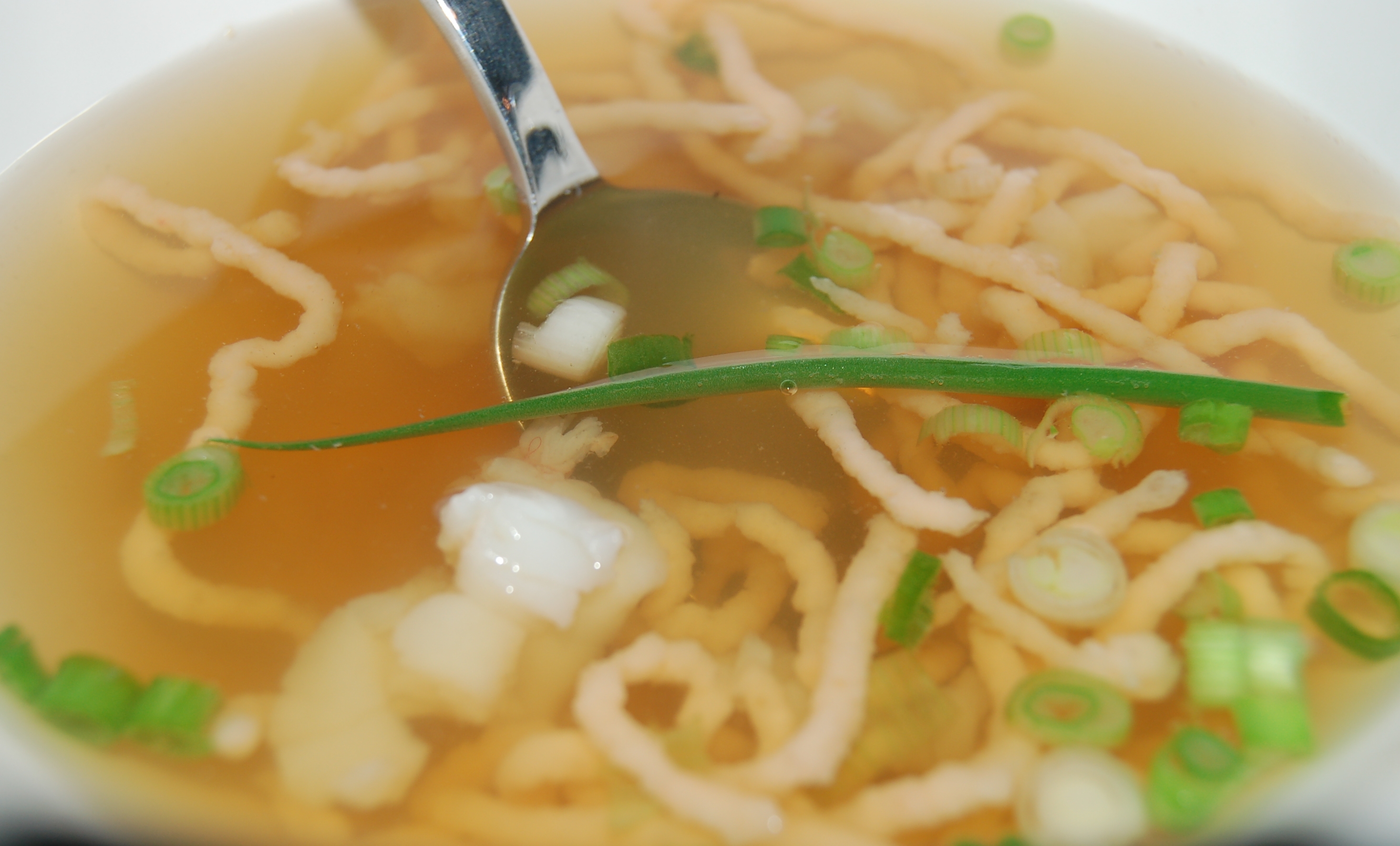 Lobster Consomme With Lobster Mousse Noodles 5 Steps Instructables