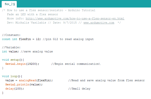 How to Use a Flex Sensor - Arduino Tutorial : 4 Steps (with Pictures ...