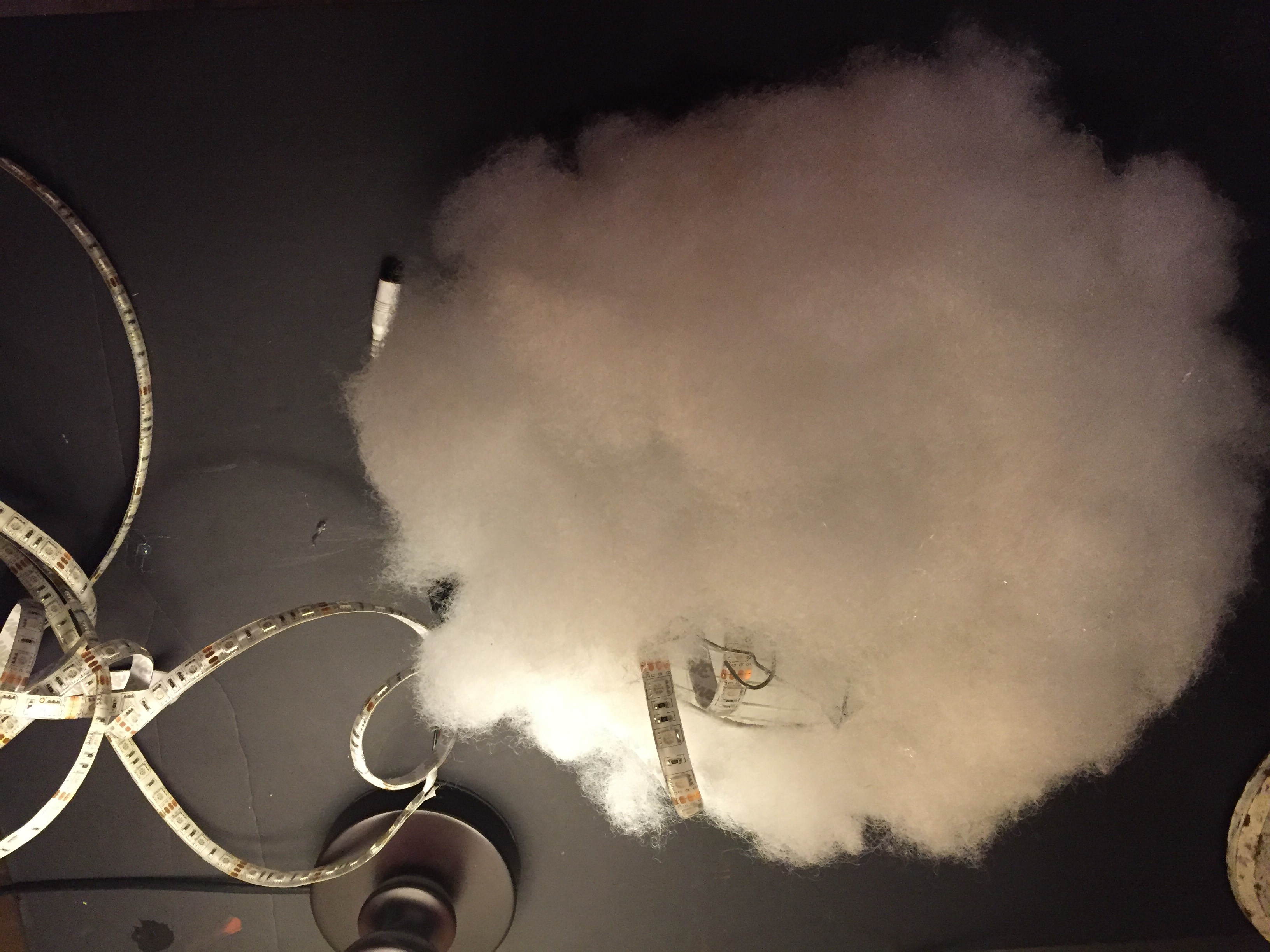 Diy LED CLOUD LAMP 4 Steps (with Pictures) Instructables