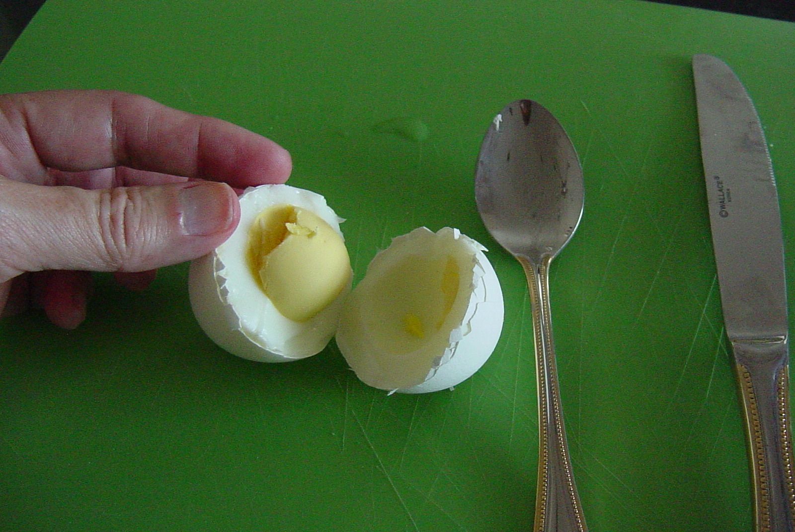 If You're Going to Chop Why Peel? the EZ Way to Peel a Hard Cooked