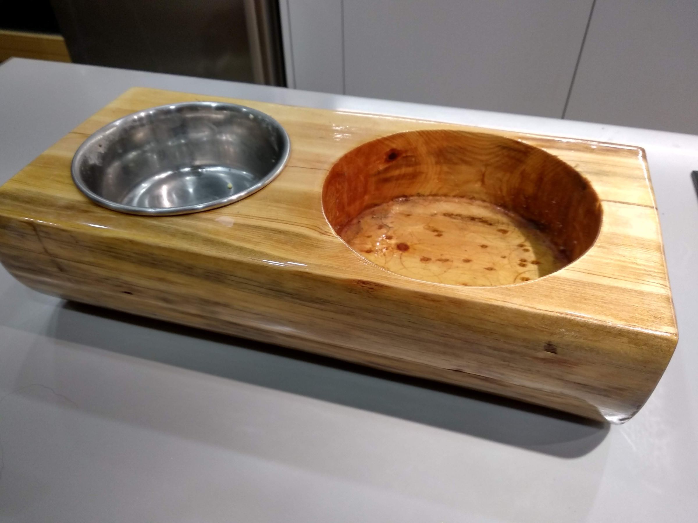Wooden Dog Bowl Holder 5 Steps (with Pictures) Instructables