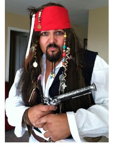 How to Make a Captain Jack Sparrow Costume on a Shoe String Budget!