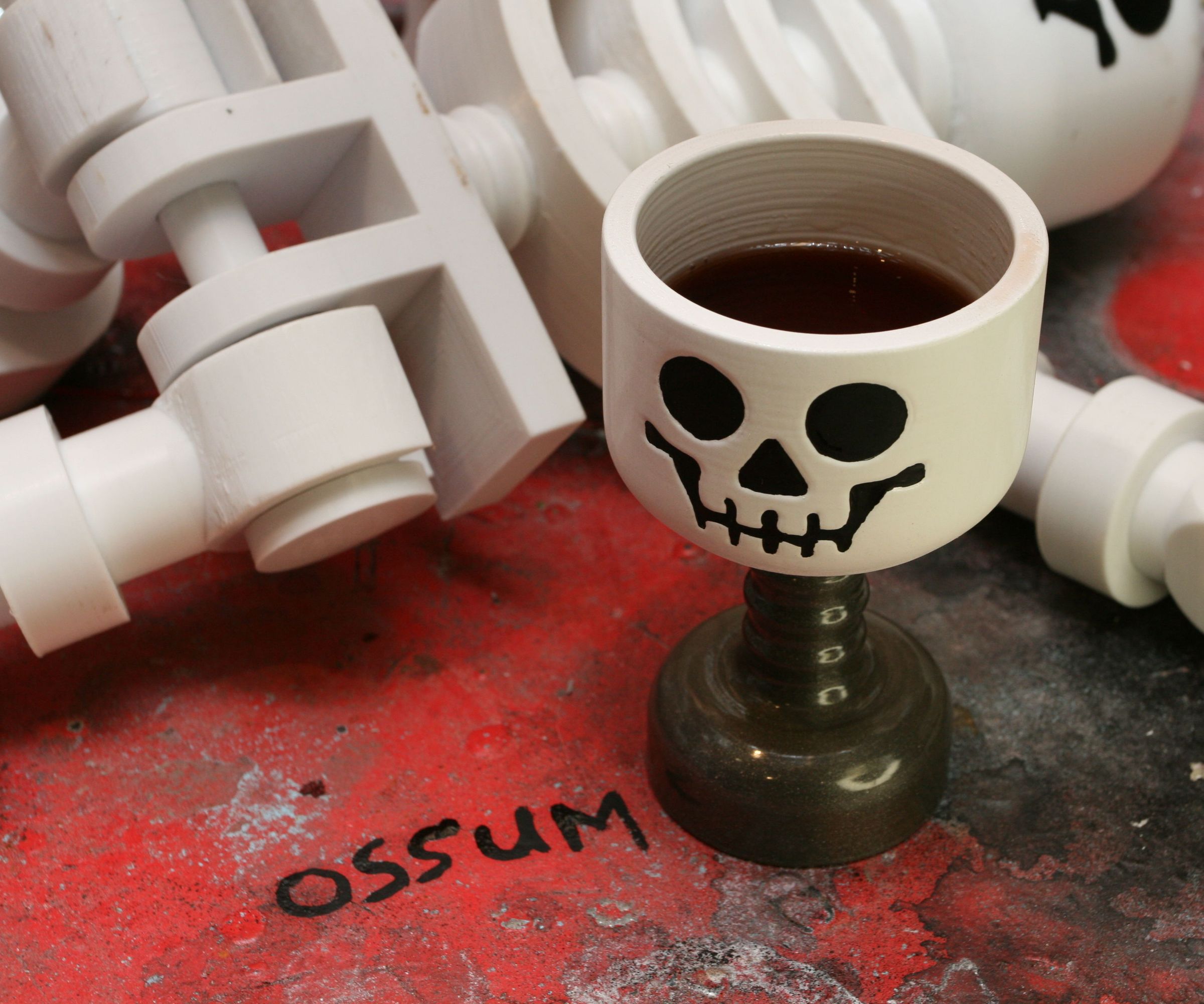 Skull Goblet - Giant Lego Style