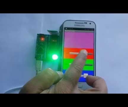 Control RGB LED Using Amarino Nano 1.0
