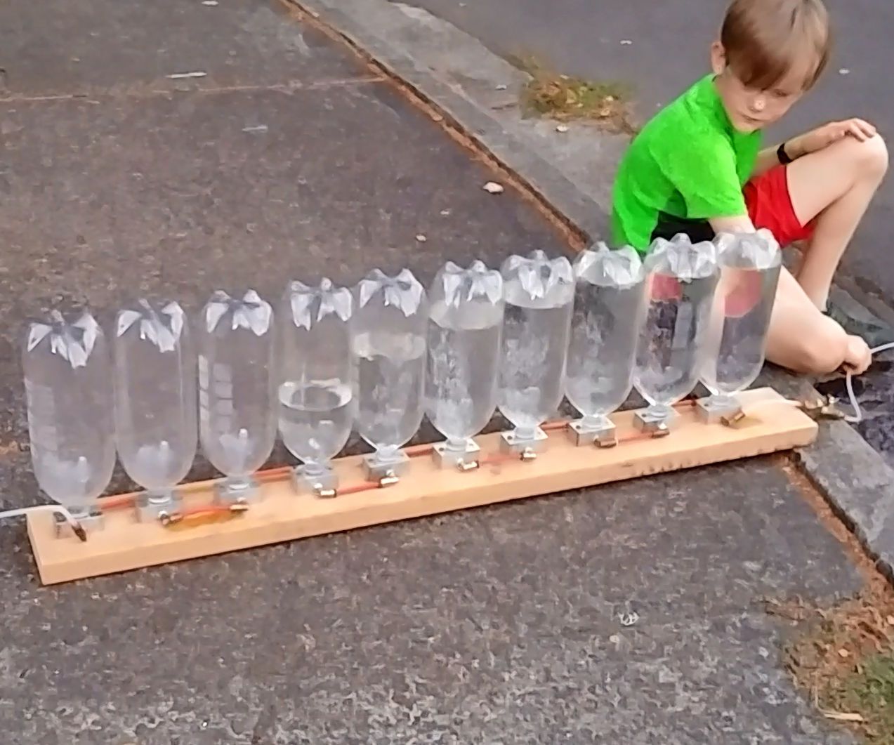 2-Liter Bottle Compressor (No Moving Parts)