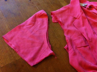 Ruffly Pink Applique Shirt