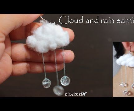 Cloud and Rain Earrings: How to Make