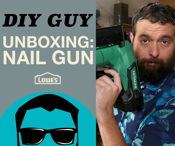 Unboxing: Nail Gun - DIY Guy