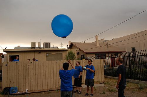 Budget Launch, Aerial Video Balloon