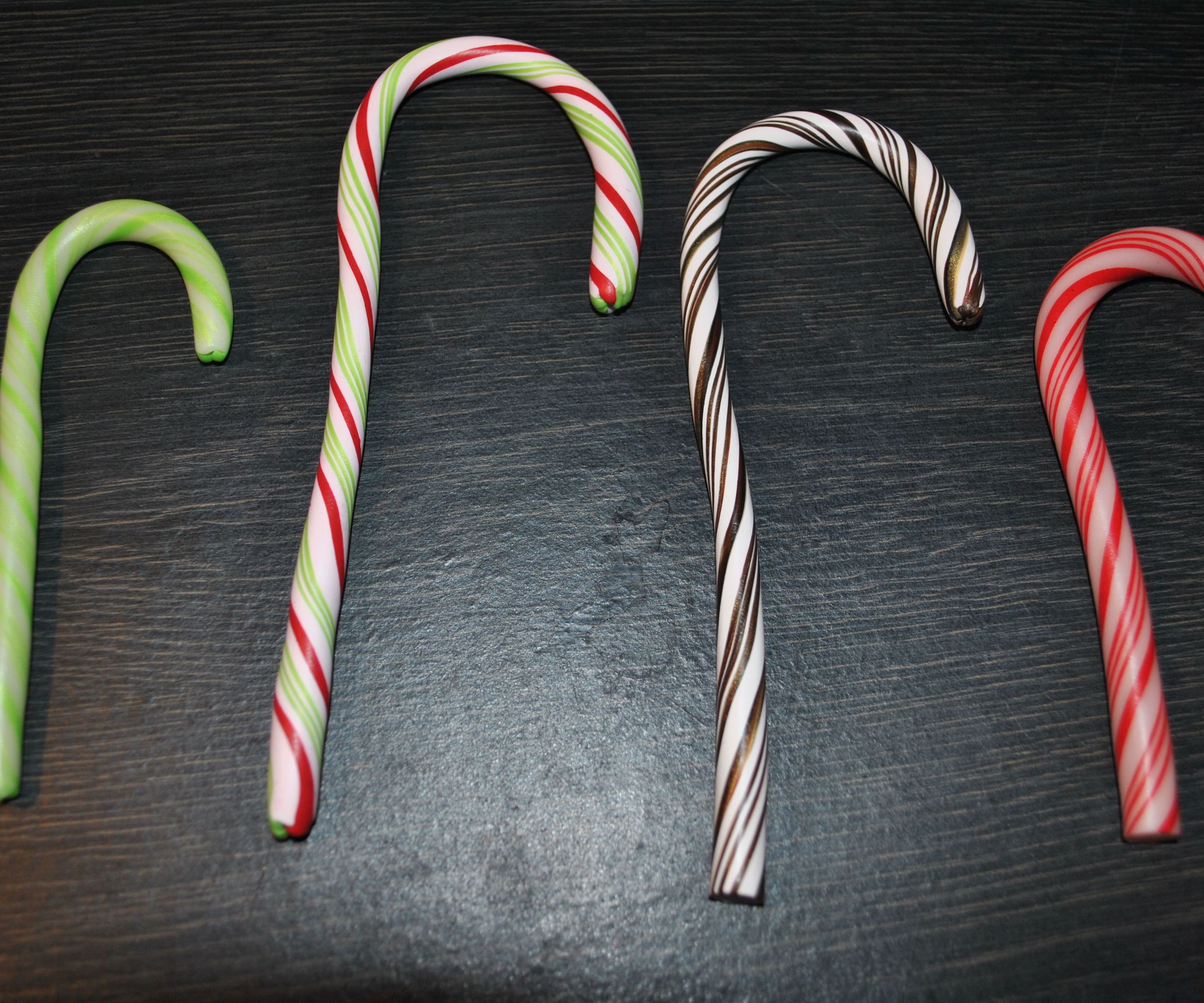 Polymer Christmas Candy Canes
