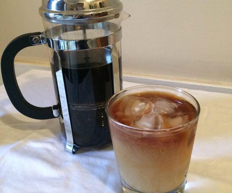 French Press Cold Brew Coffee