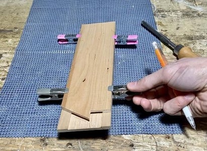 Repeat on Side 2 and Glue Up