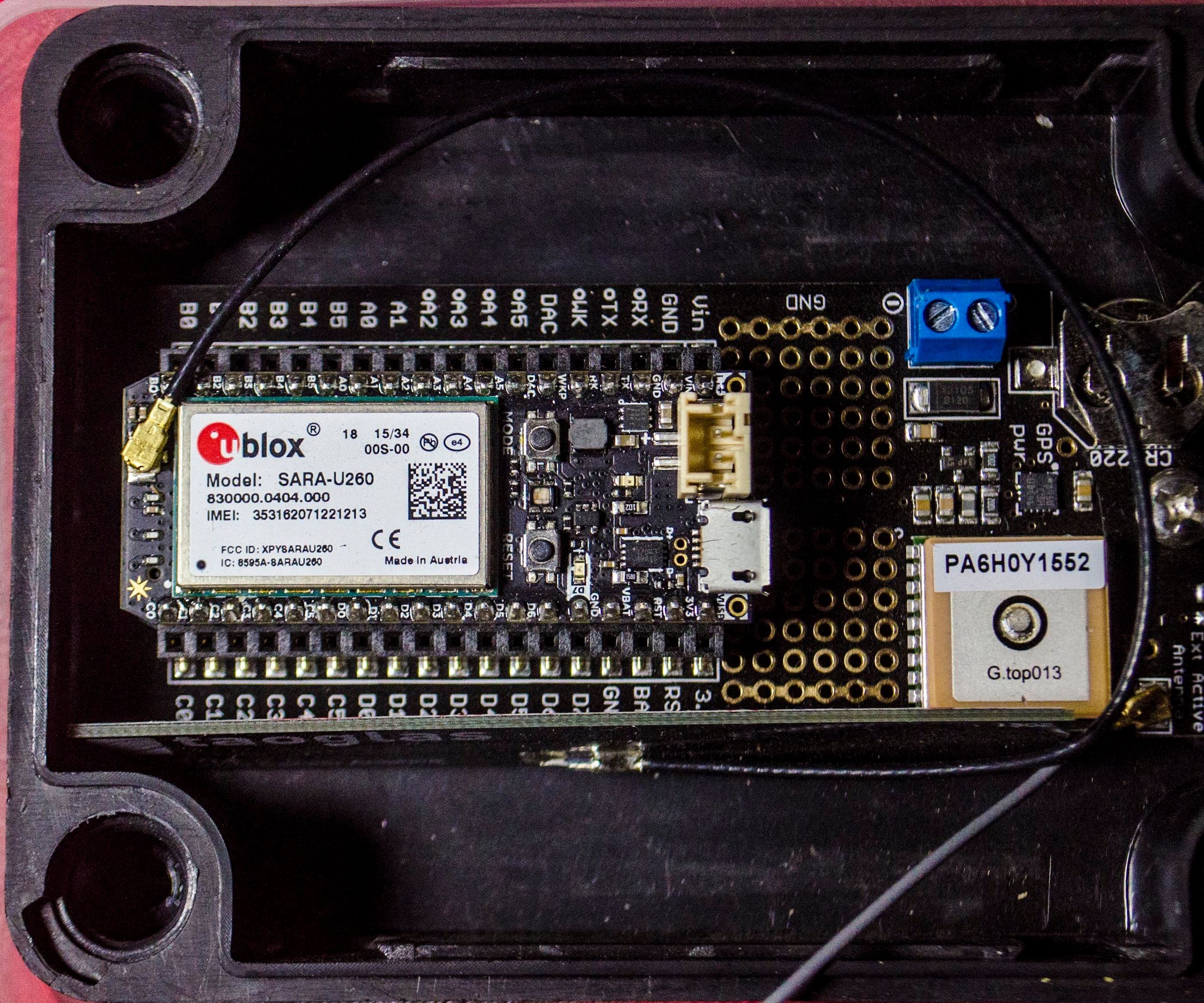 Particle Electron + GPS + AppEngine