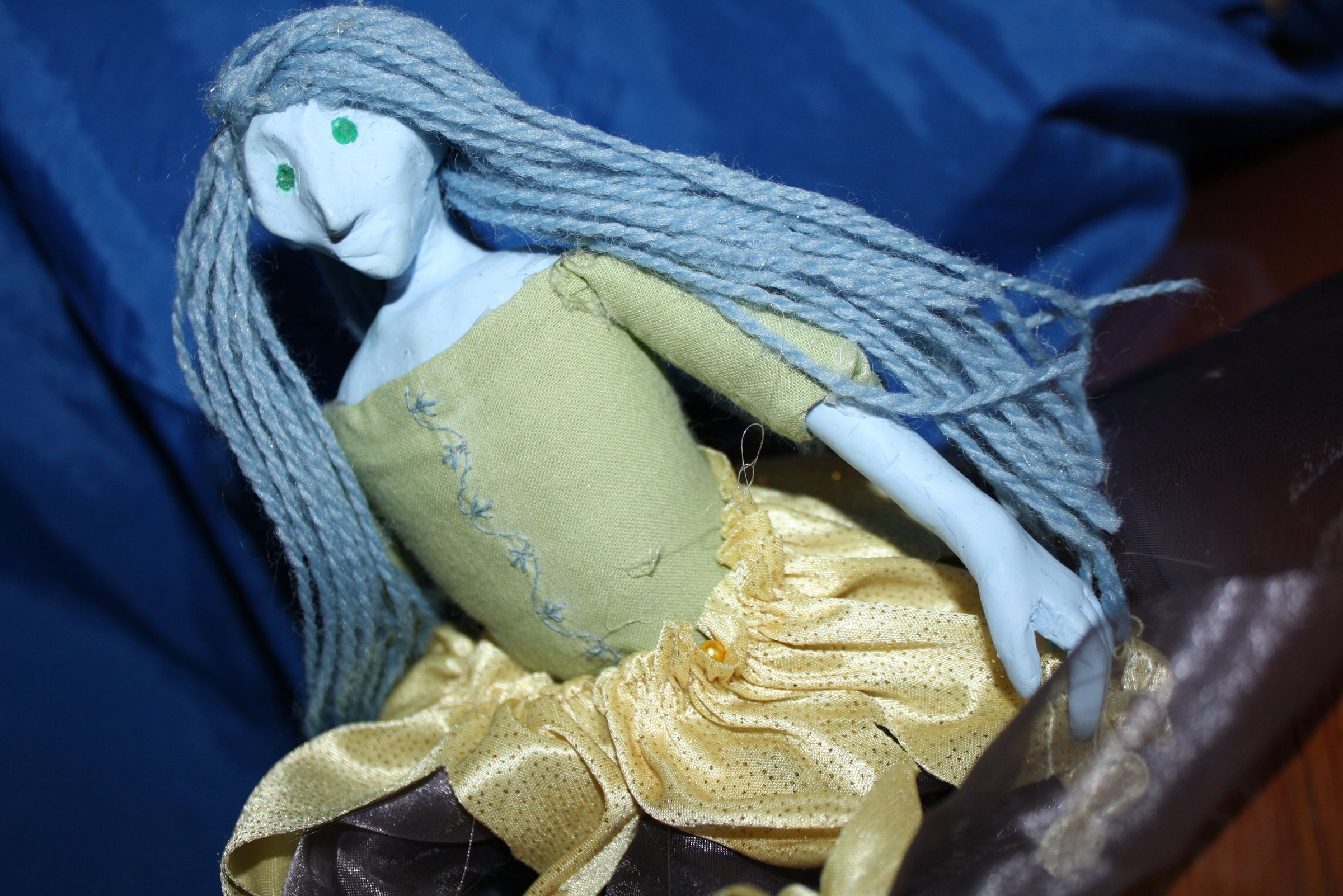 Clay and Cloth Doll