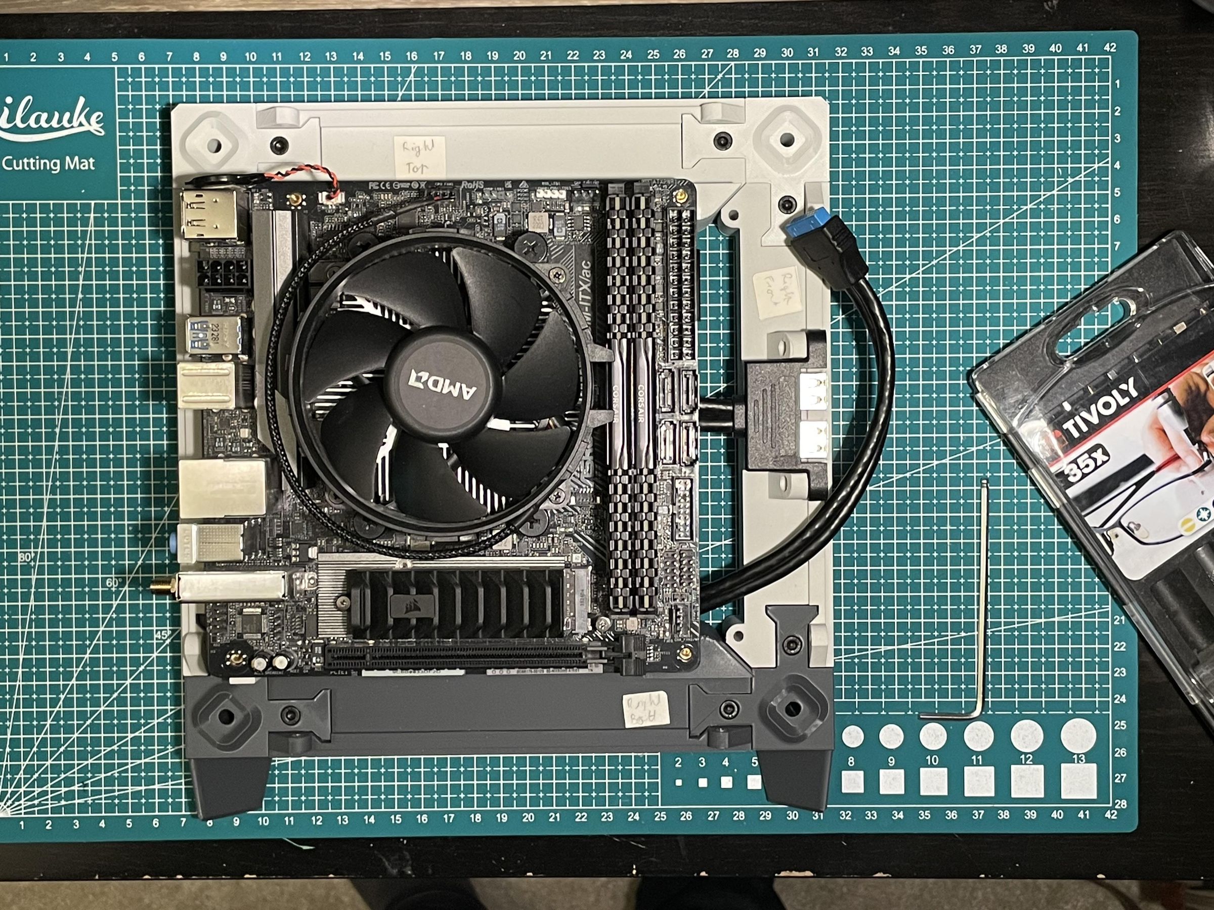 Kubic - a Printable ITX PC Case With a Handle : 18 Steps (with Pictures ...