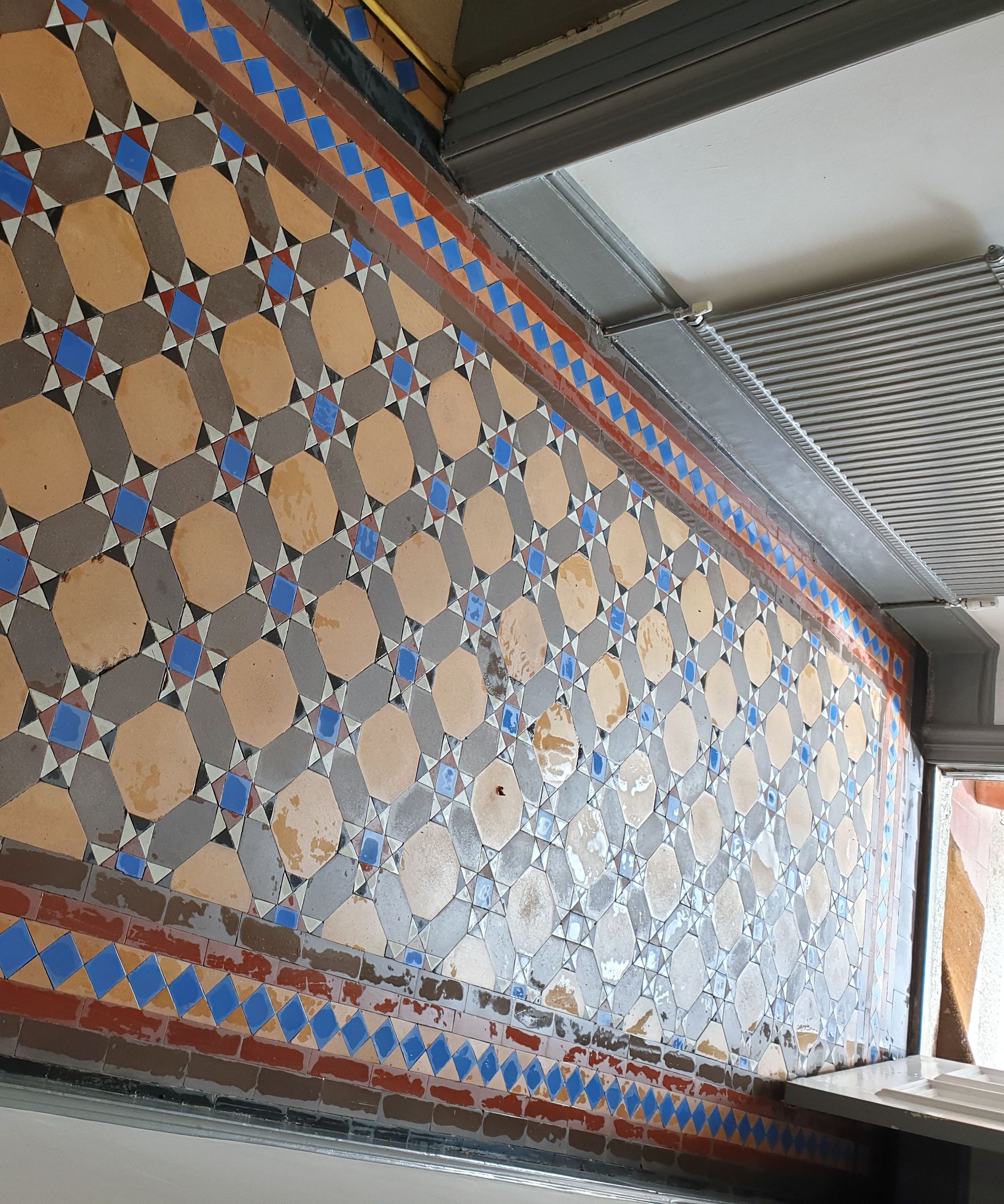 How to Restore a Victorian Tiled Floor