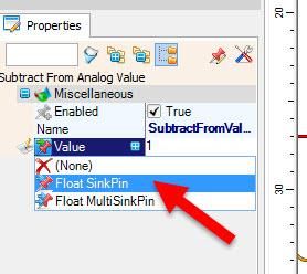In Visuino Set Components
