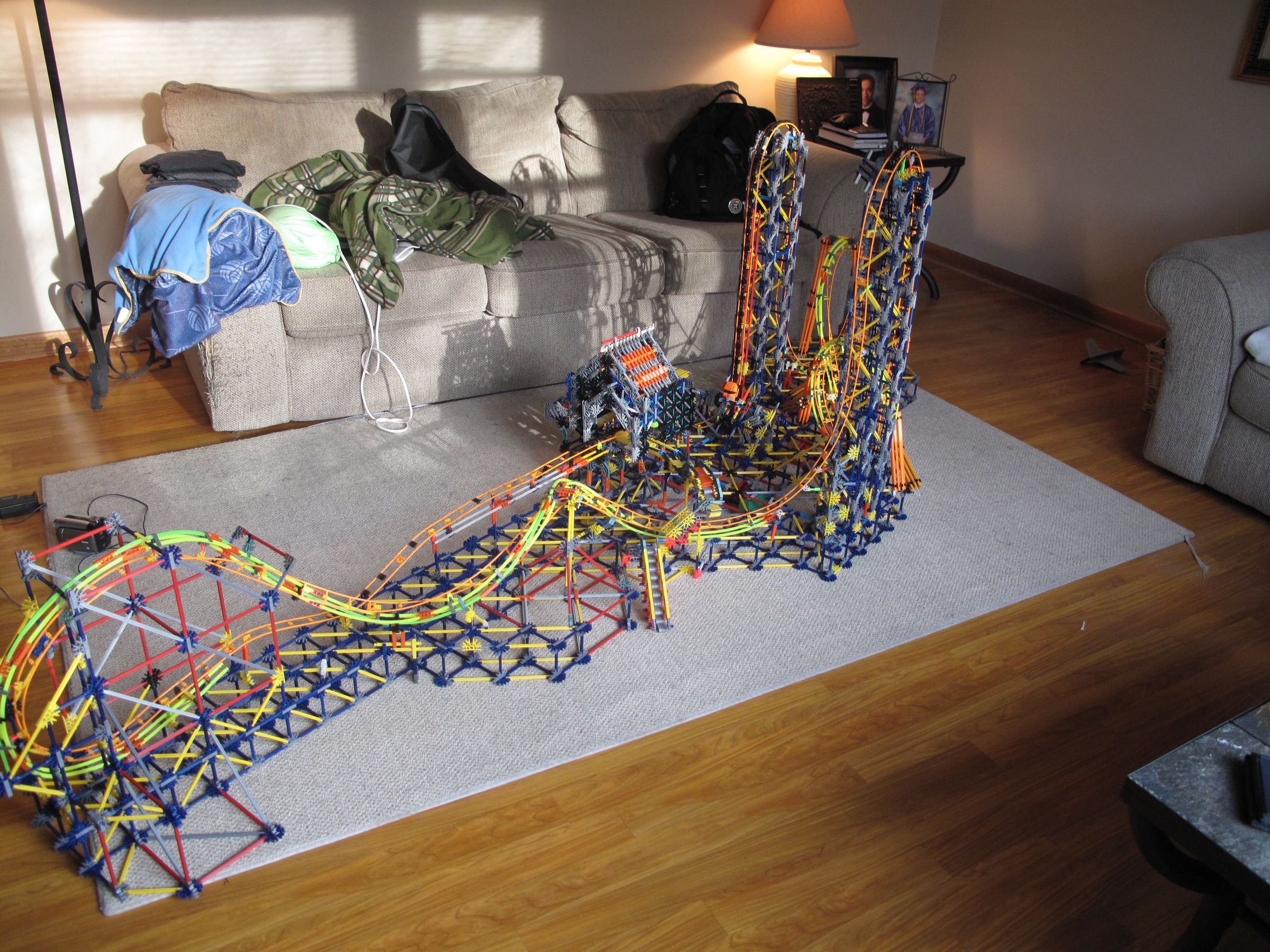 The Phoenix- A K'nex Roller Coaster