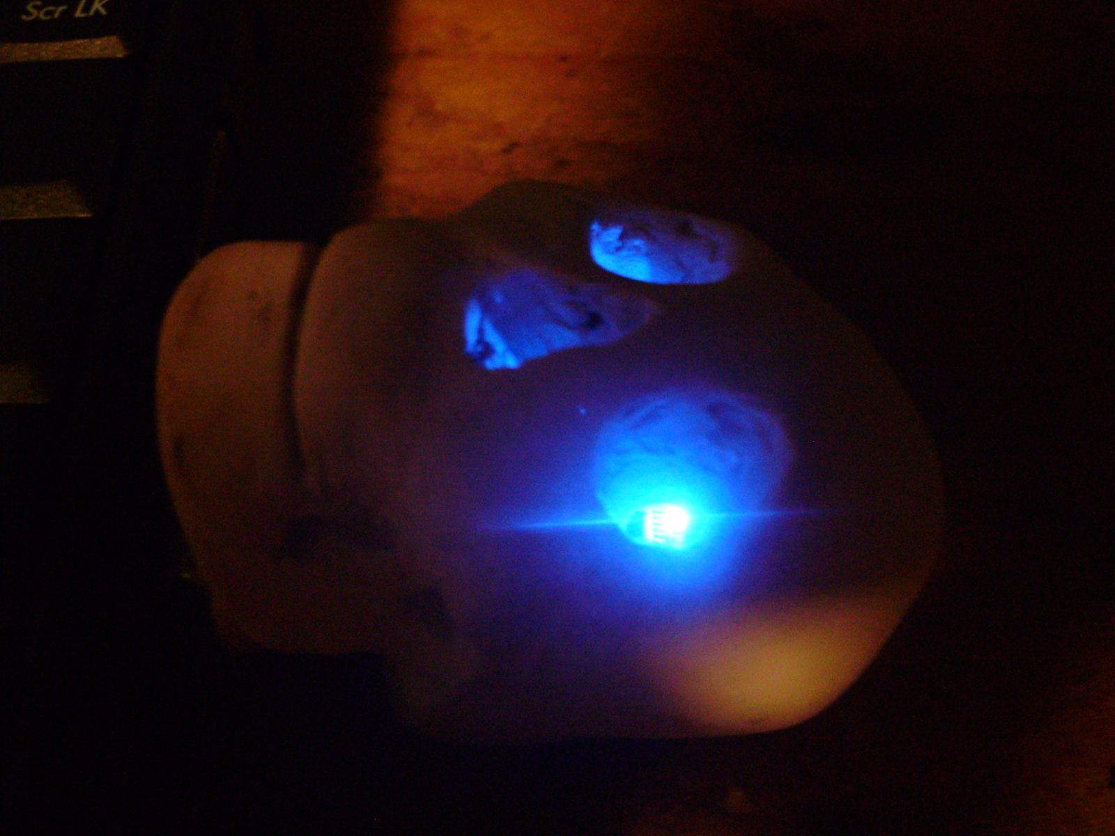 Glowing Skull Flash Drive