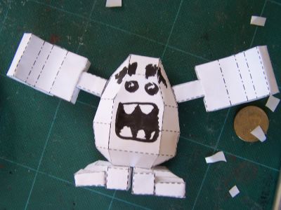 How to Make a Paper Model From Scratch. : 6 Steps (with Pictures ...