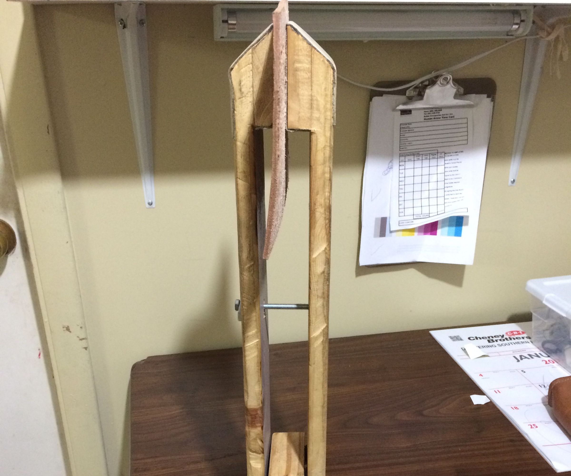 Stitching lacing Pony how i made it long ago