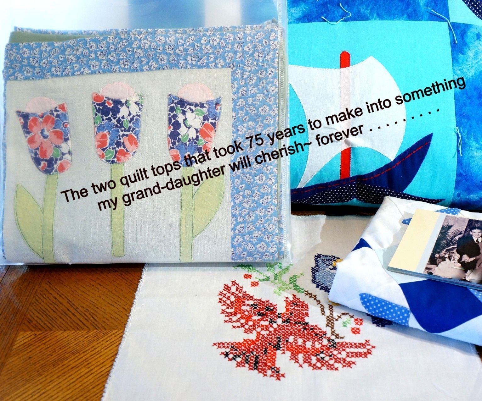 Heirloom Century Quilt  Years in the Making 