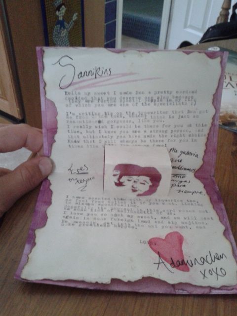 Hidden Menu Popup Cards