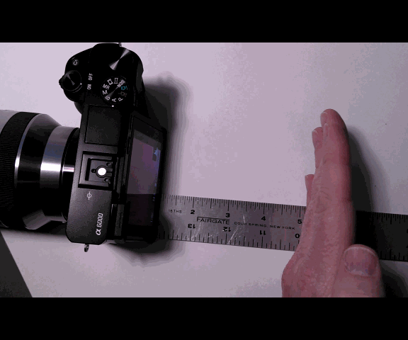 Adjusting (shortening) the eyepiece sensor for a Sony A6000