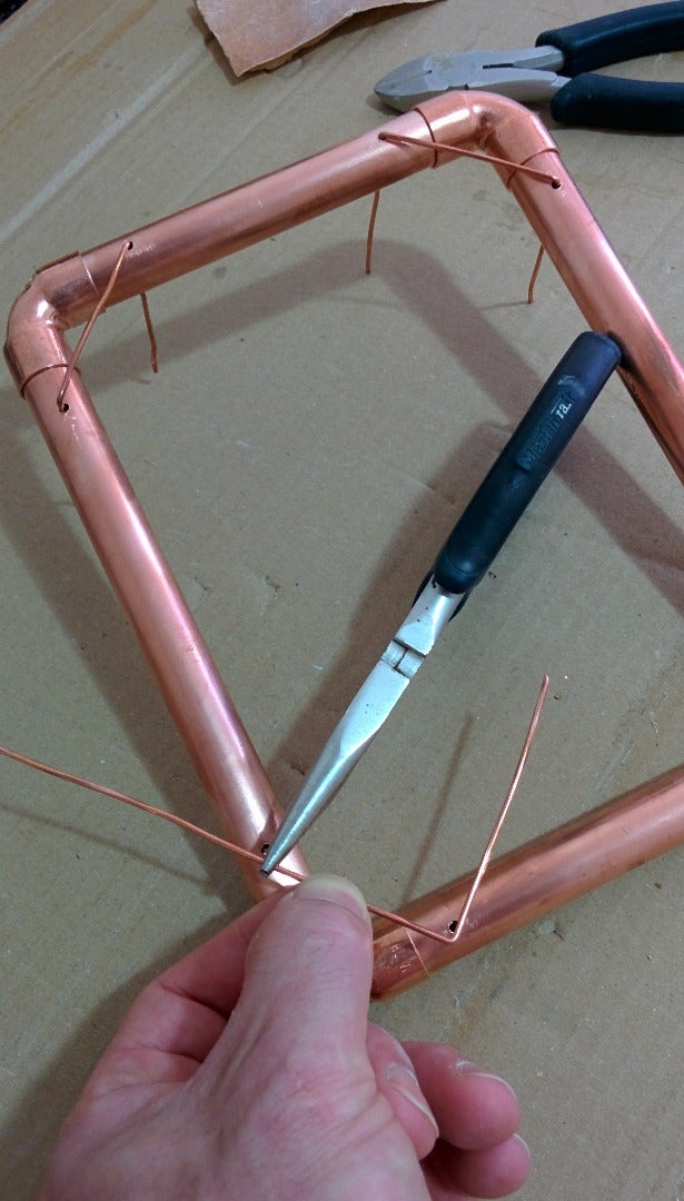 Preparing the Pipes and Building the Frames