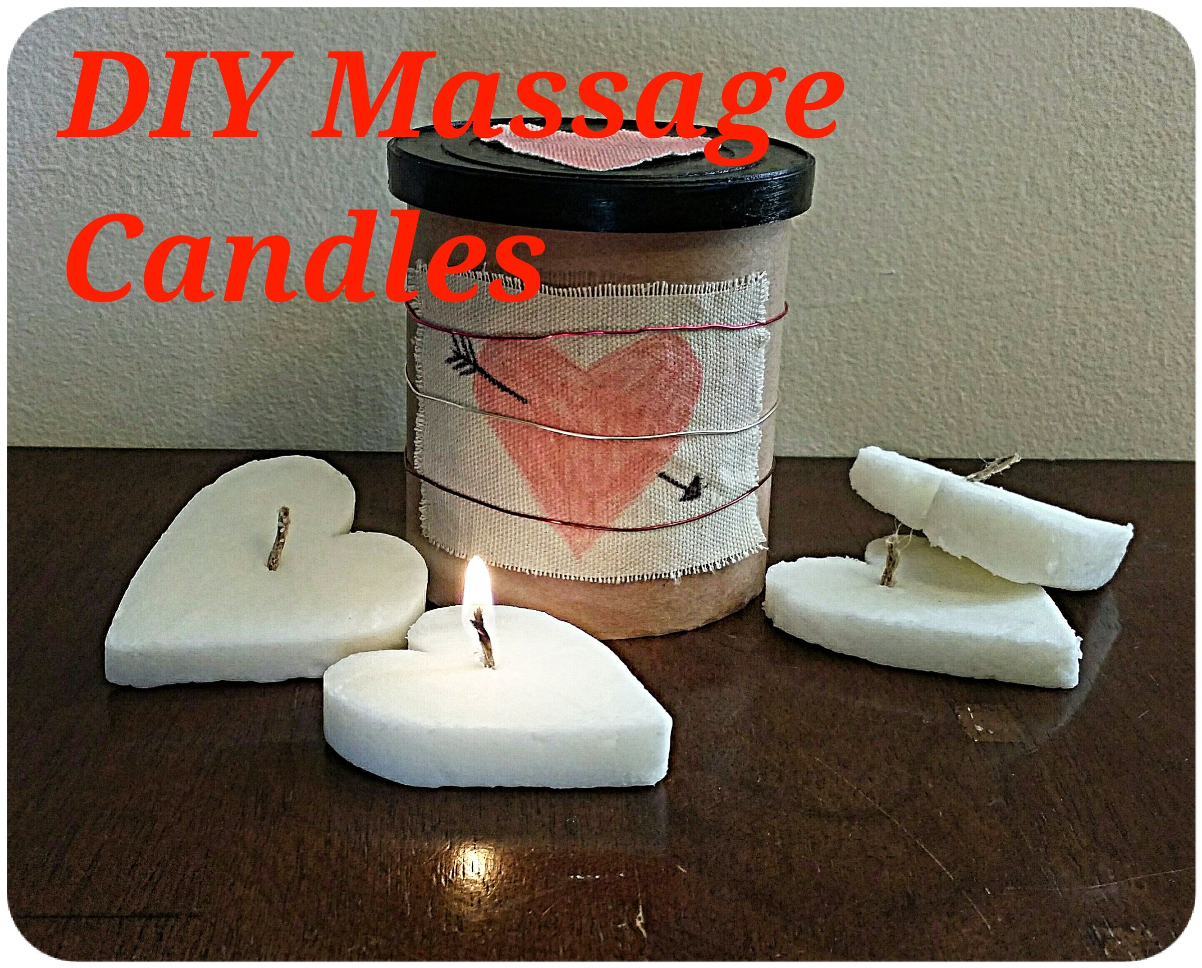 DIY Massage Candles
