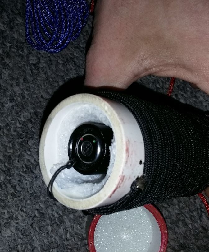 5 Minute Laser Pointer  And/or Small Led Flashlight Padded Pvc Case. 