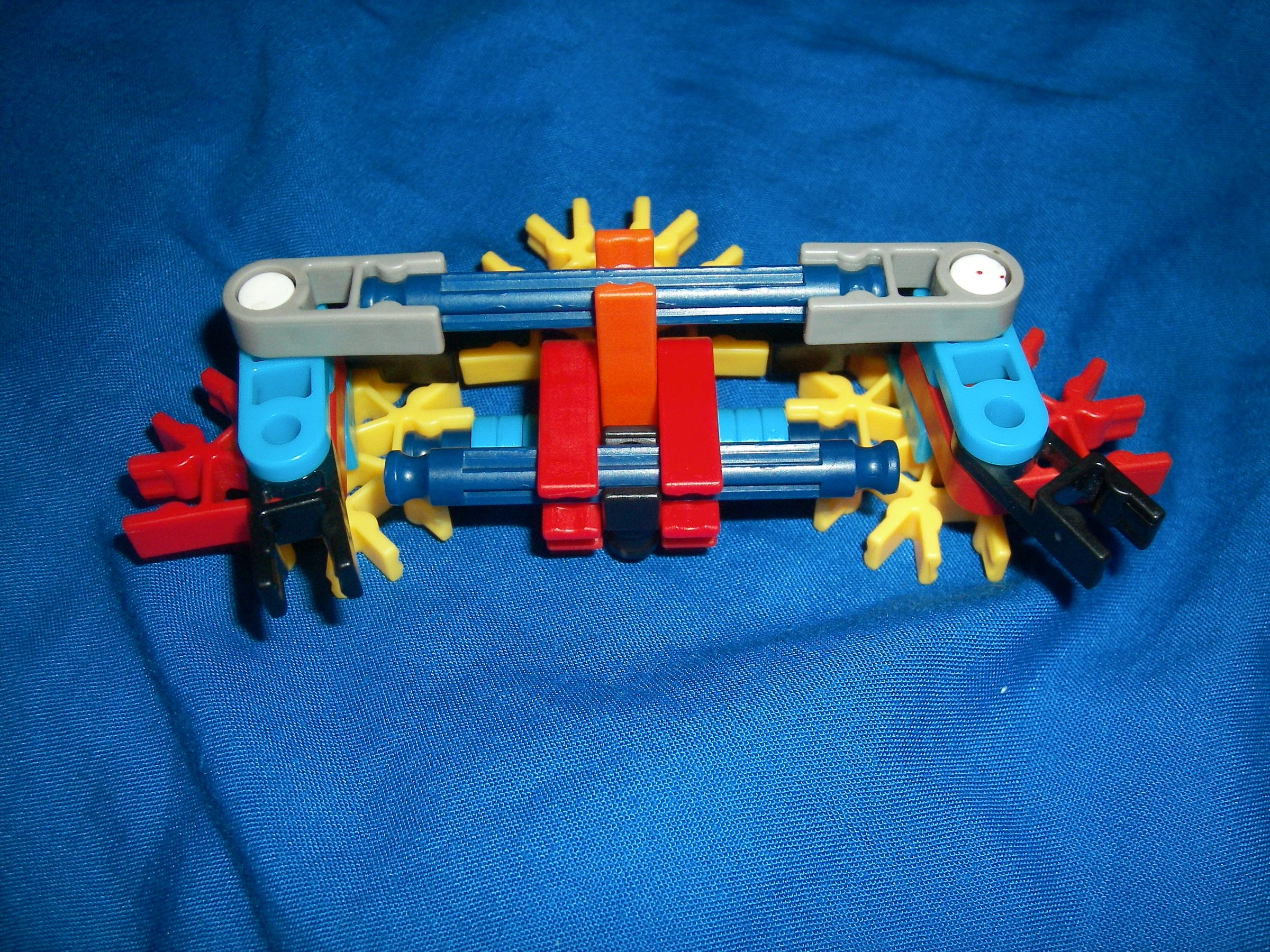Knex Car Steering Mechanism With Ajustable Steering Ratio 5 Steps