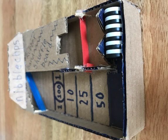 Rubber Band Shuffleboard