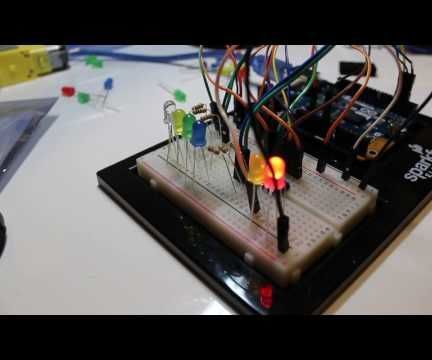 LED Ping Pong With Shift Register