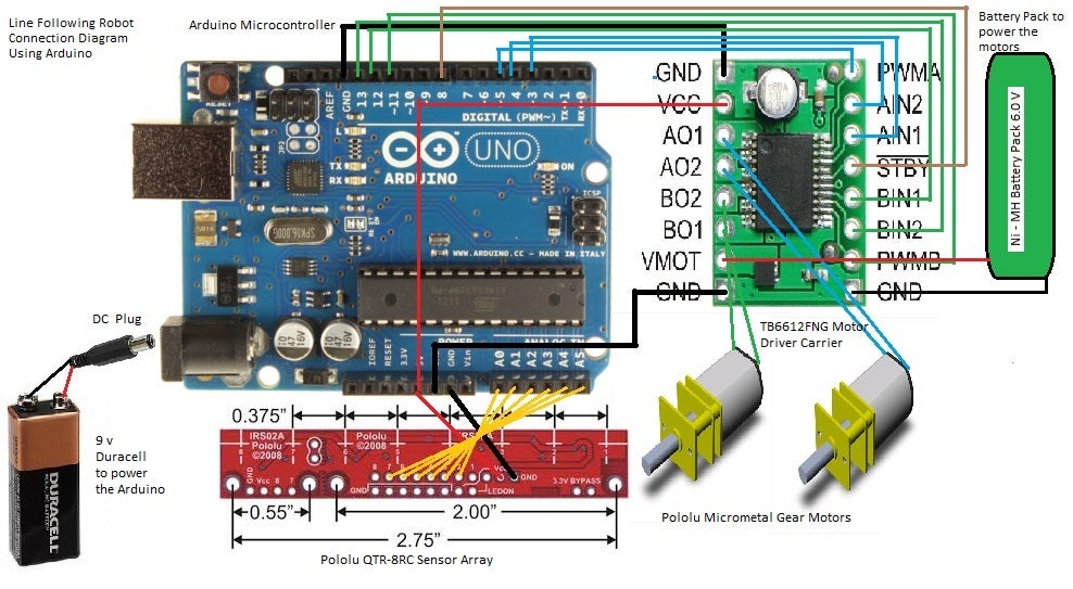 Arduino Line Following Robot, 57% OFF | www.elevate.in