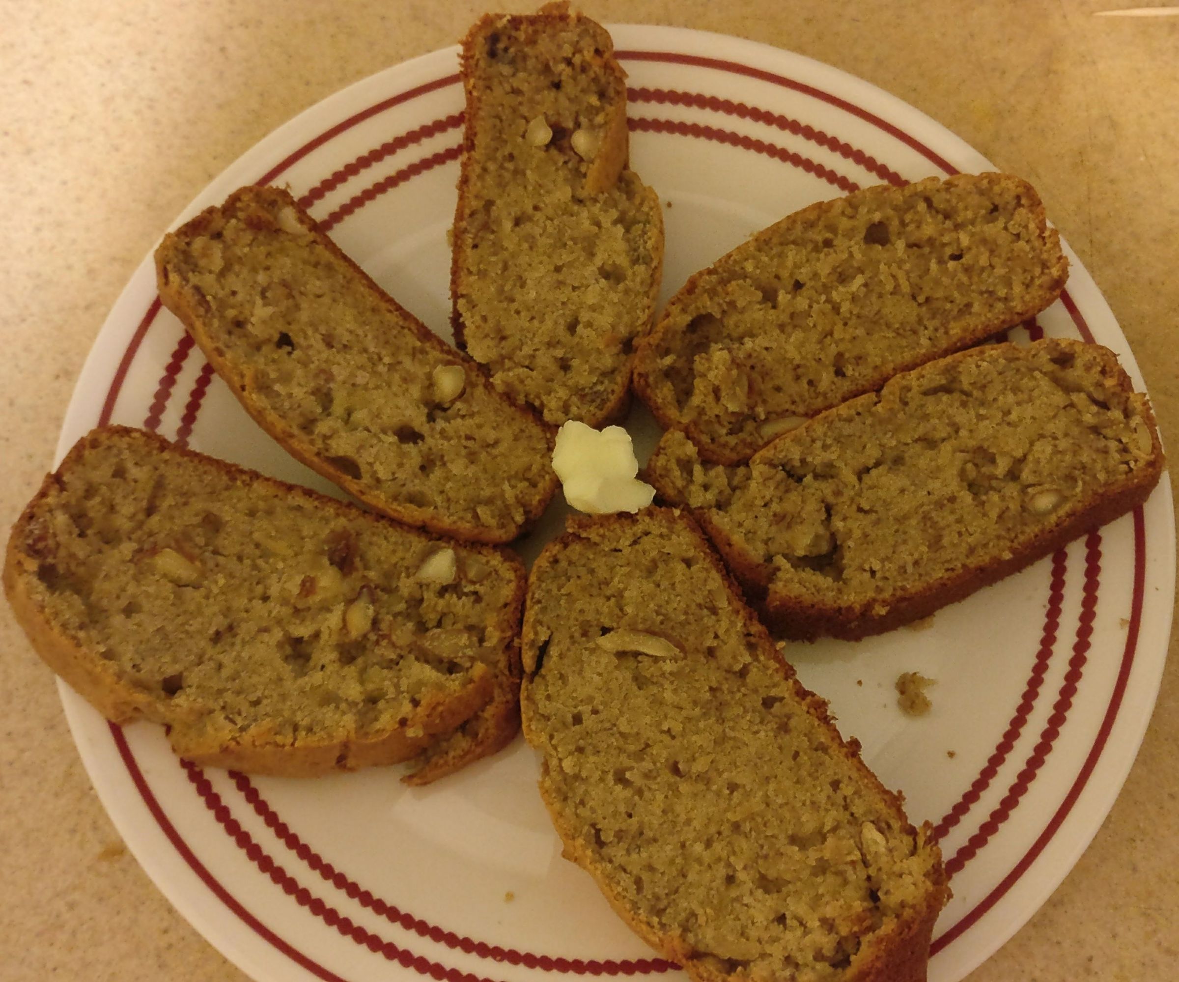 Banana Bread With Almonds
