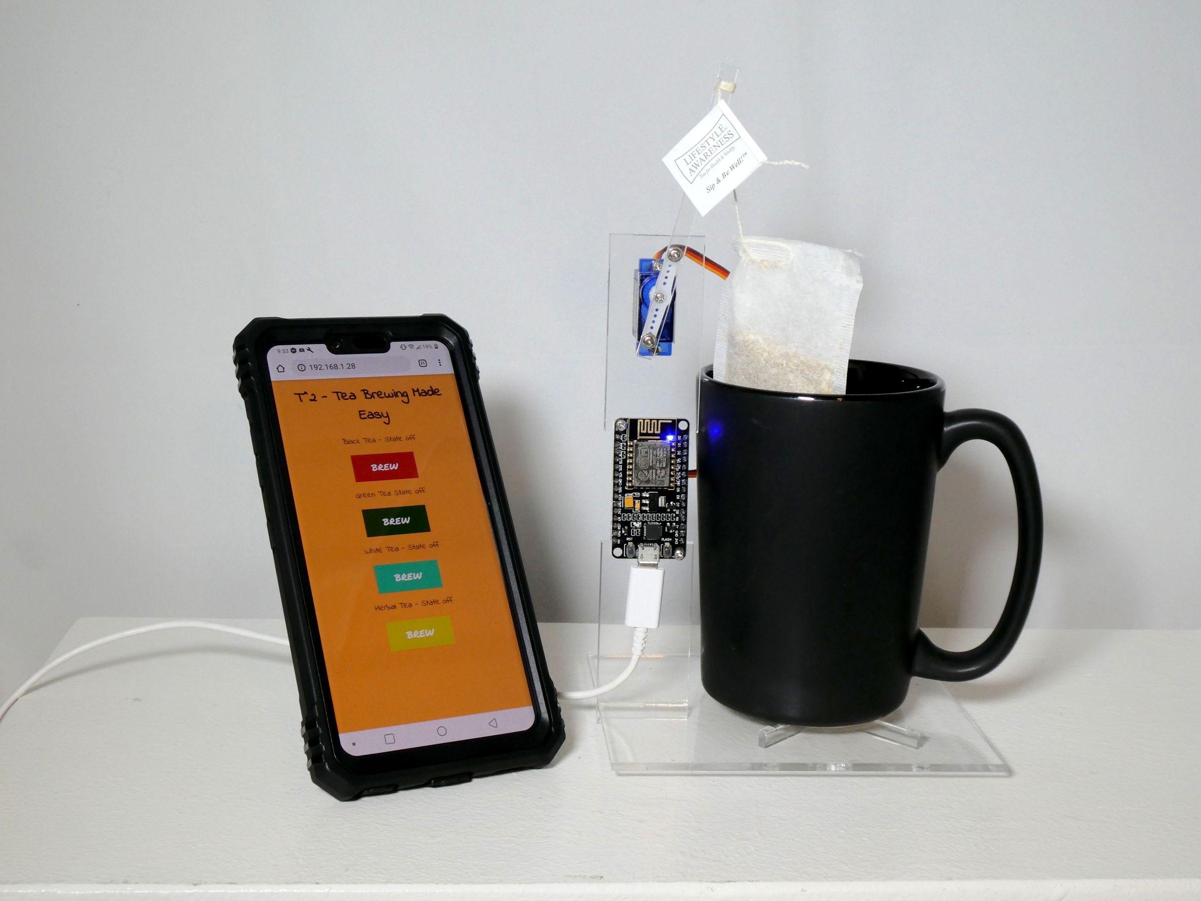 T2 the Tea Bot Tea Brewing Made Easy 4 Steps Instructables