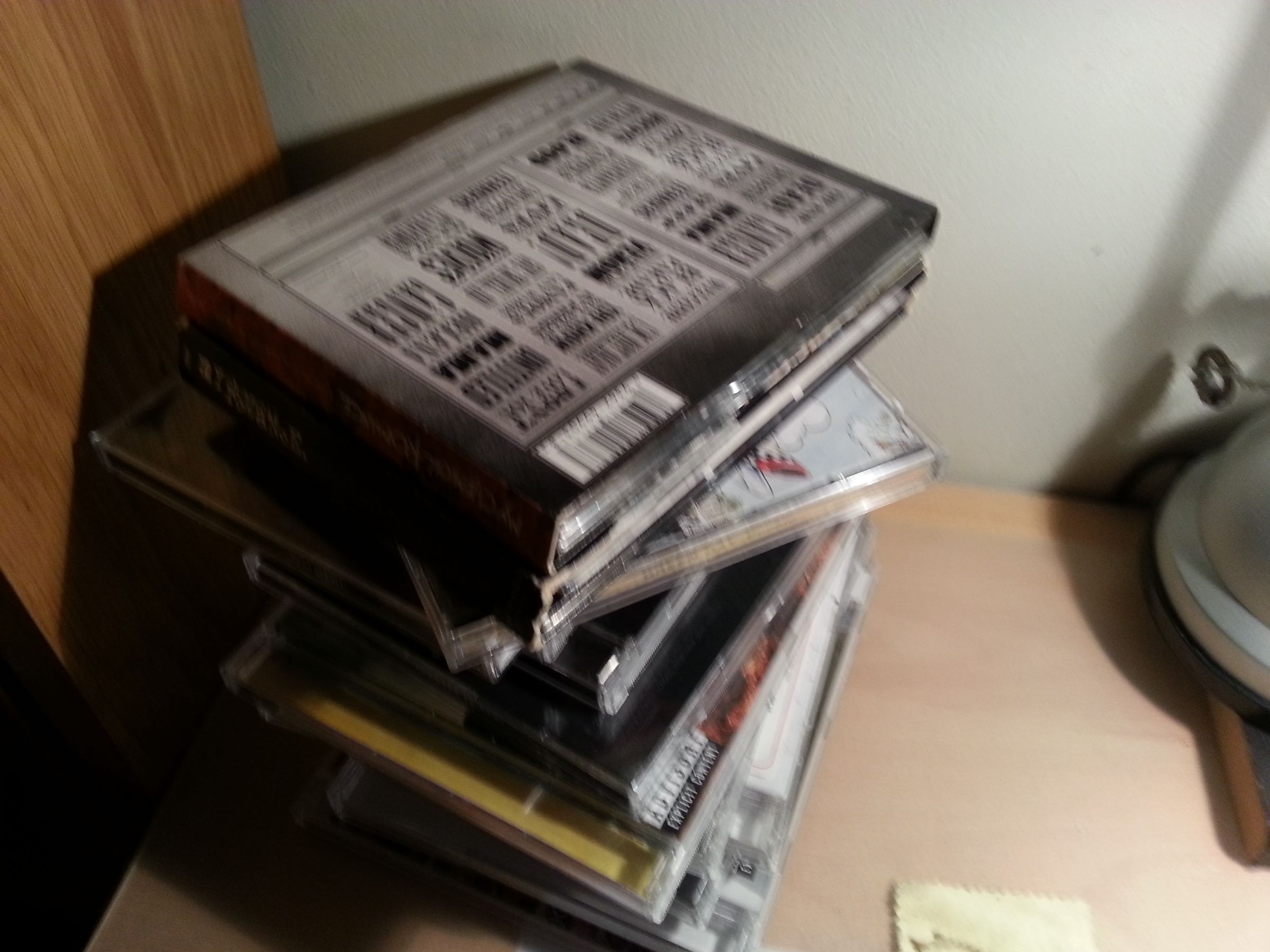 Vinyl Record CD Shelf 