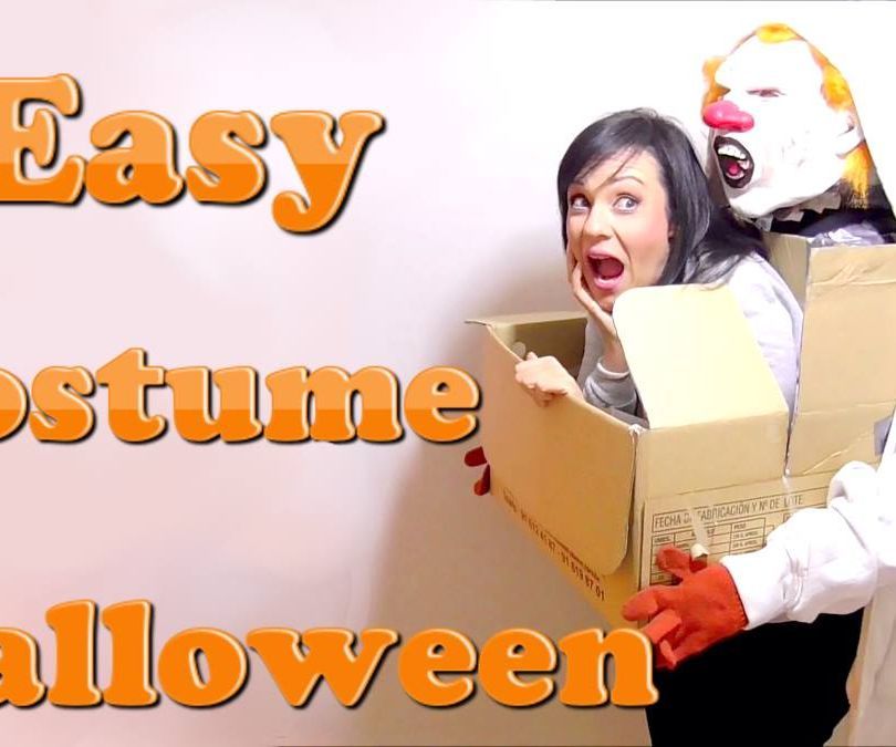 A Monster Carrying You. the Best Costume DIY Last Minute #Halloween