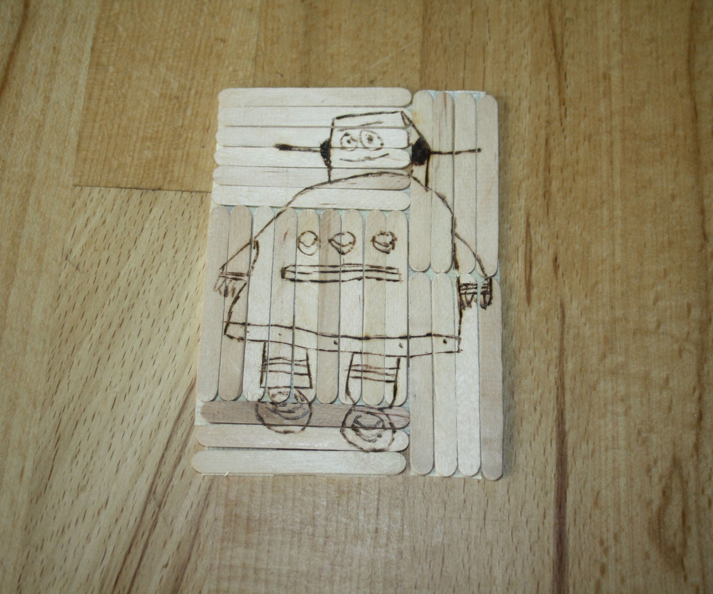 DIY Woodburning Puzzle