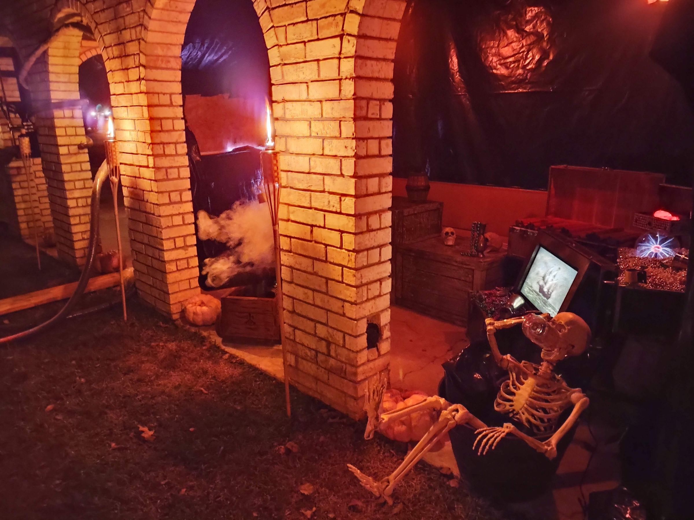 returned halloween decorations