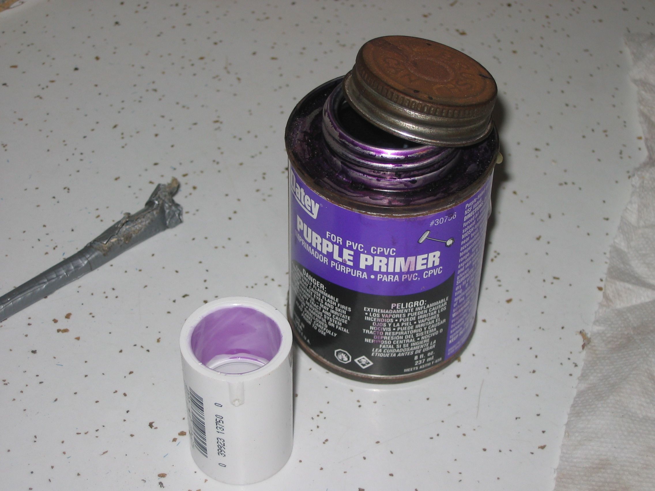 How to Solvent Weld PVC Pipe and Fittings 6 Steps Instructables